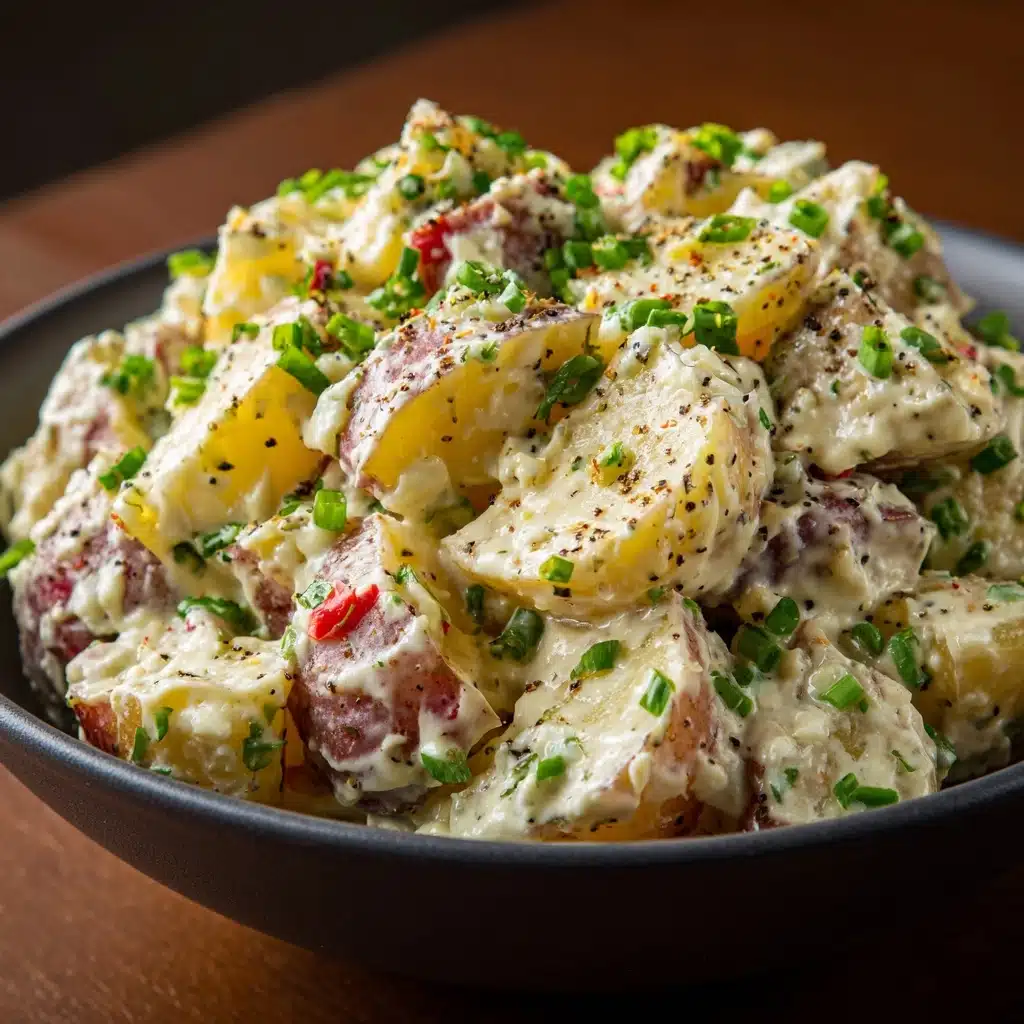 Authentic German Potato Salad (Kartoffelsalat) Recipe - Recipe Image