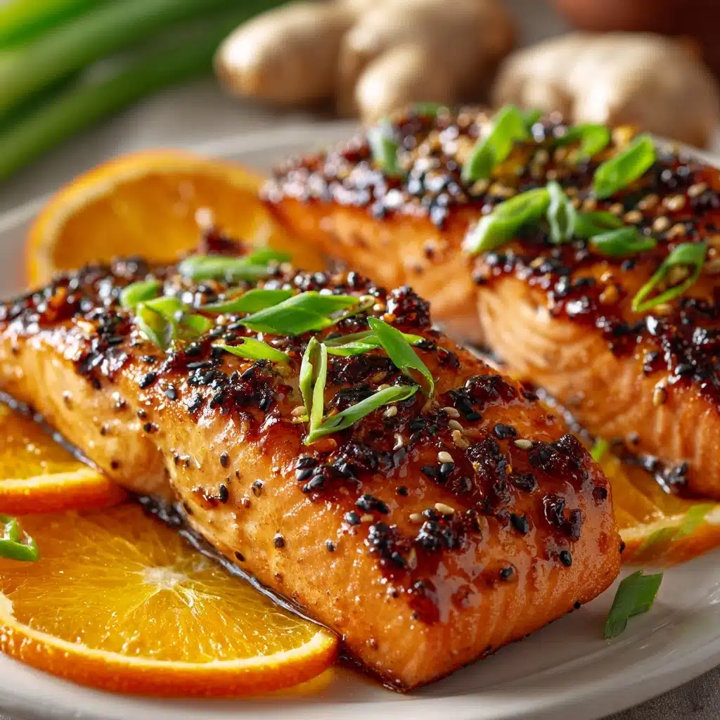 Salmon in Orange Sauce Recipe - Recipe Image