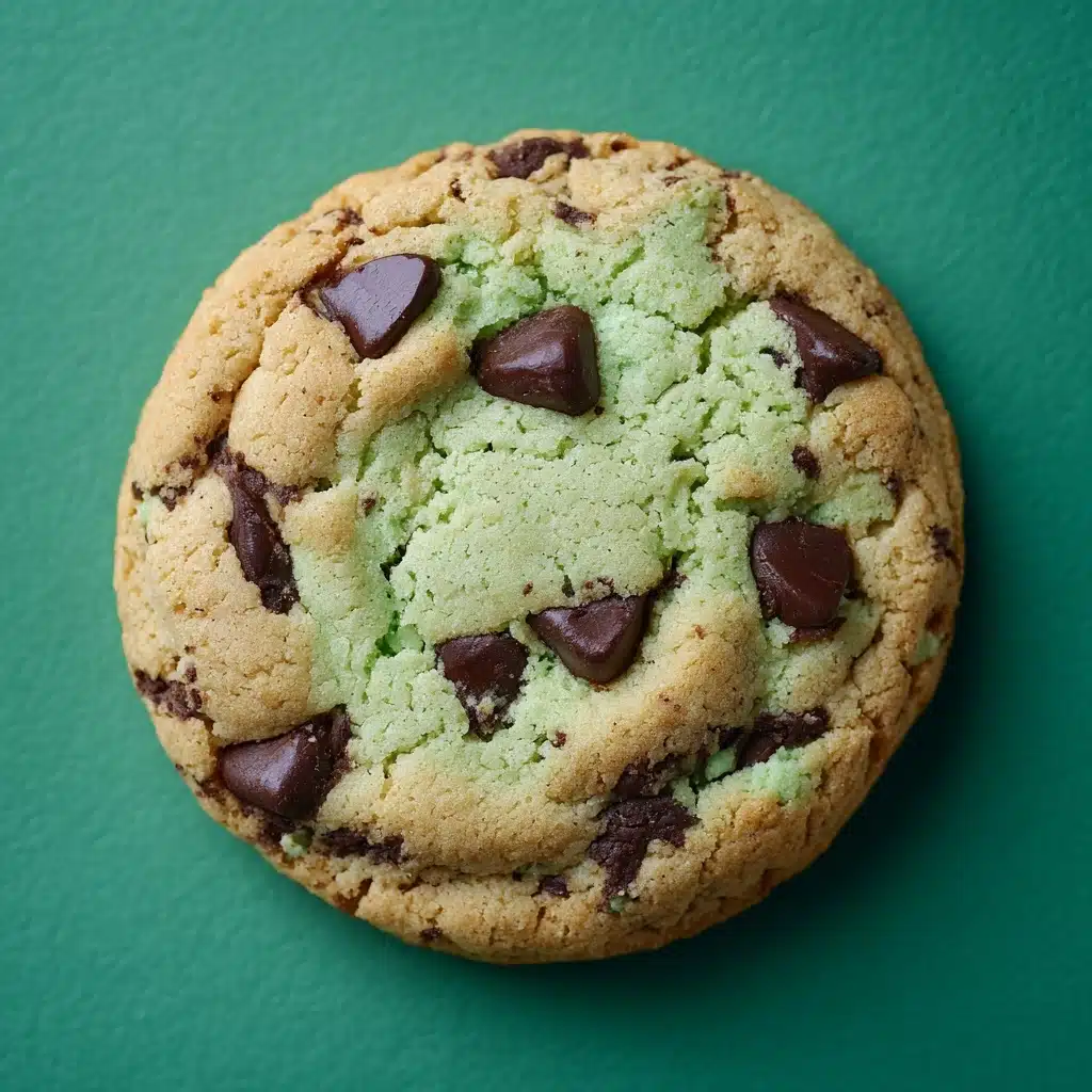 Mint Chocolate Chip Cookies Recipe - Recipe Image