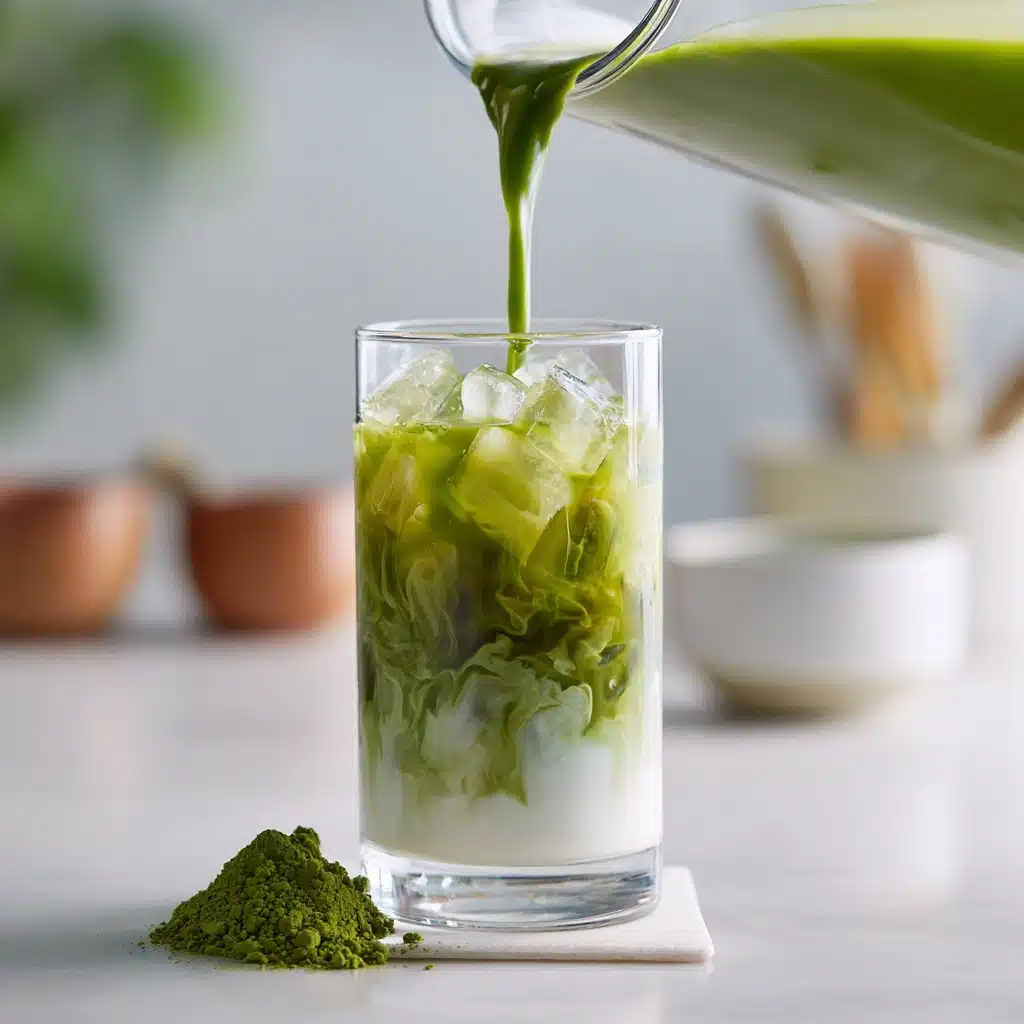 Iced Matcha Latte Recipe - Recipe Image