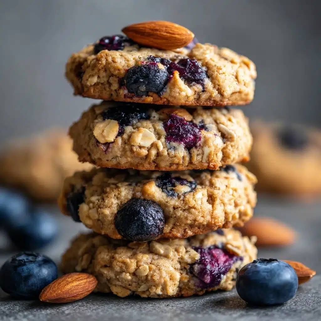 Banana Blueberry Oatmeal Breakfast Cookies Recipe - Recipe Image