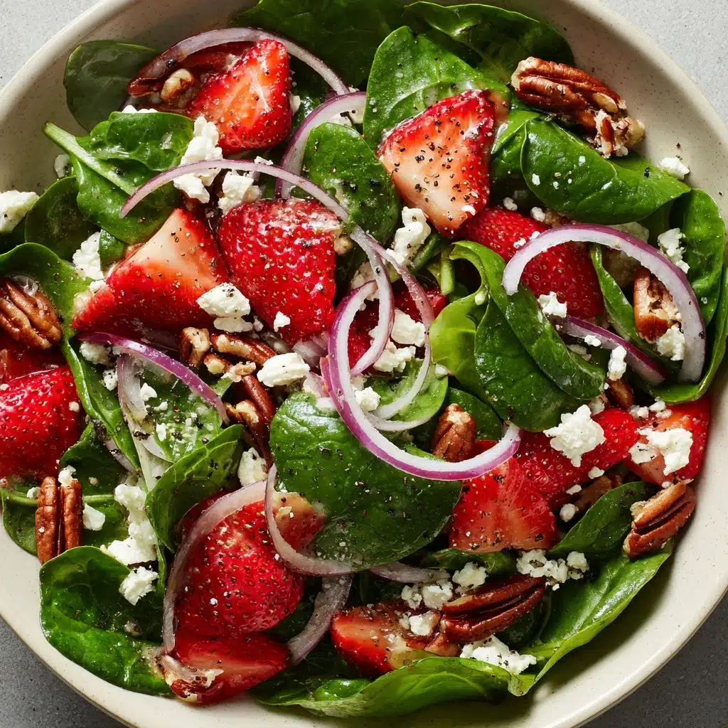 Strawberry Spinach Salad Recipe - Recipe Image