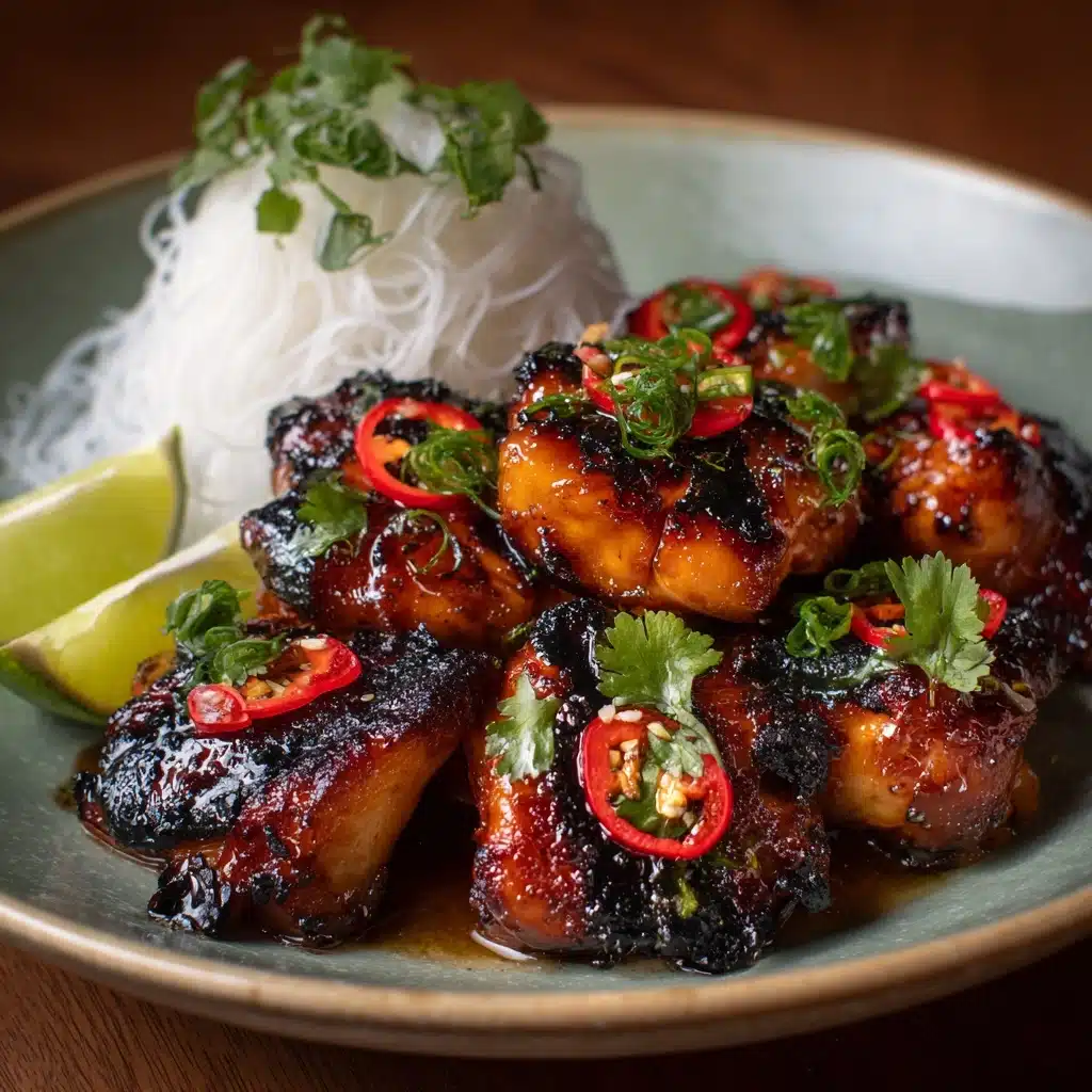Grilled Vietnamese Lemongrass Chicken Recipe - Recipe Image