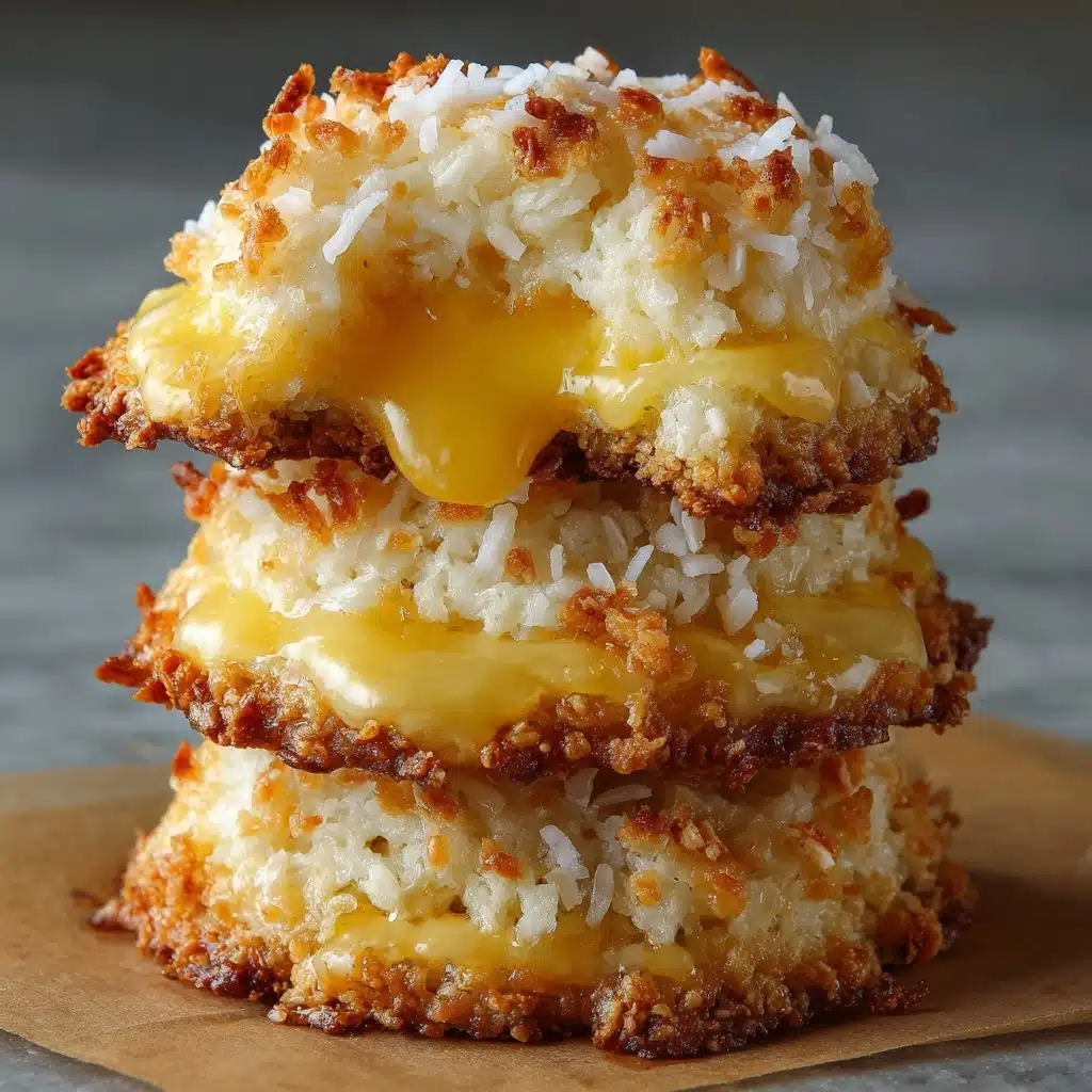 Coconut Lemon Curd Cookies Recipe - Recipe Image
