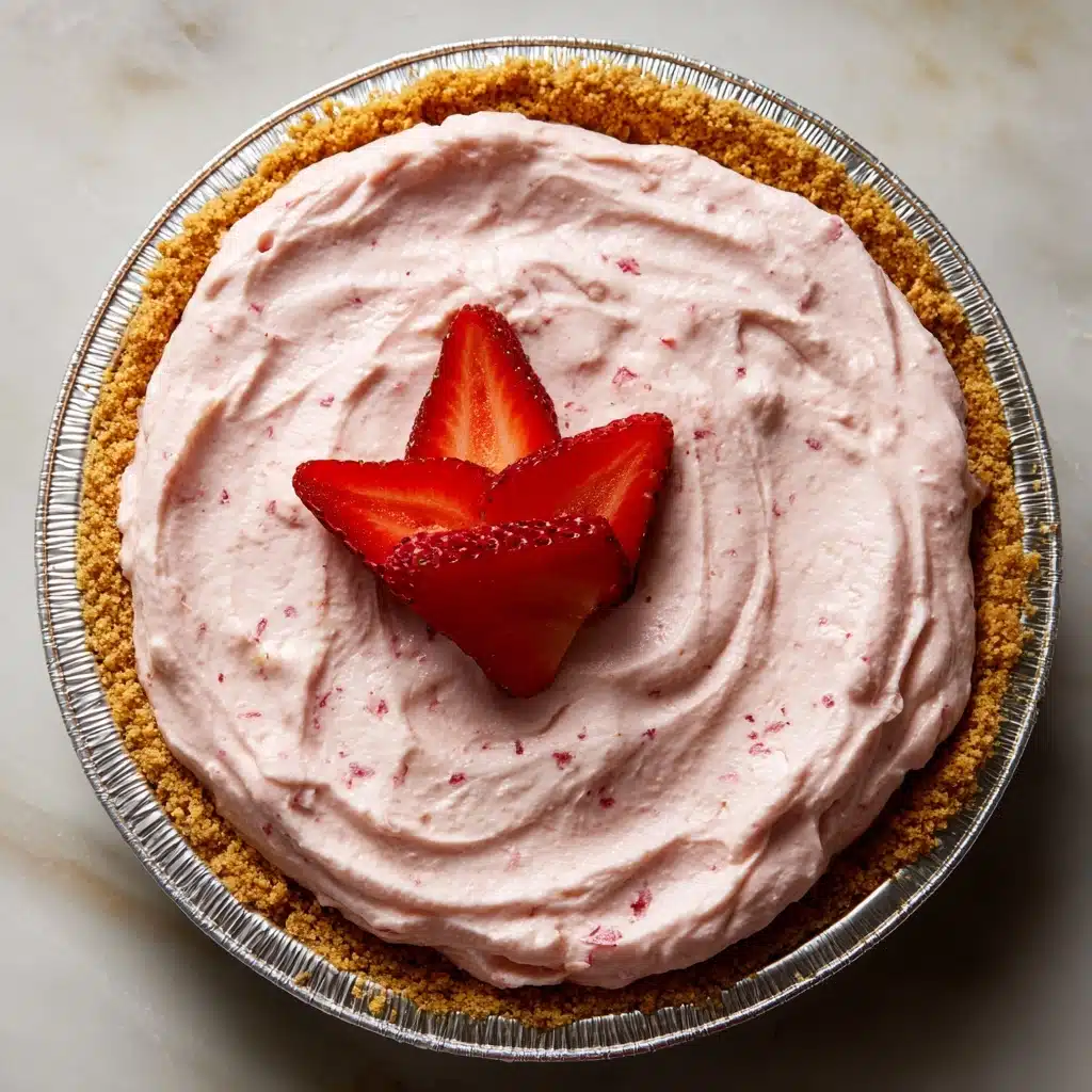 Strawberry Icebox Pie Recipe - Recipe Image
