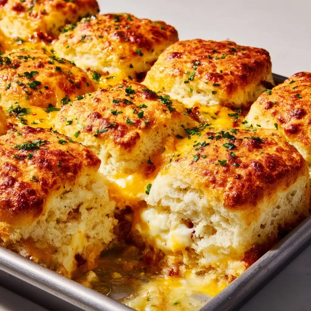 Cheddar Biscuit Breakfast Casserole Recipe - Recipe Image