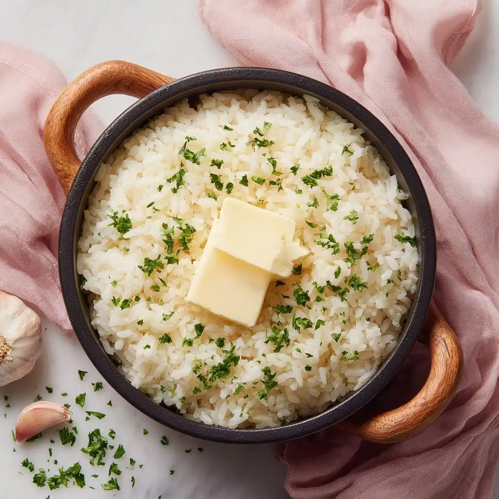 Garlic Butter Rice Recipe - Recipe Image