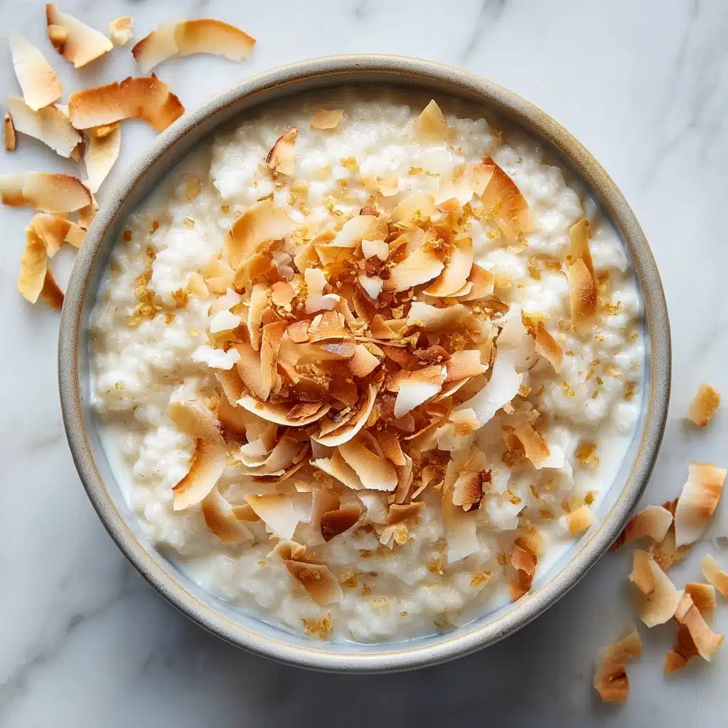 Coconut Rice Pudding Recipe - Recipe Image