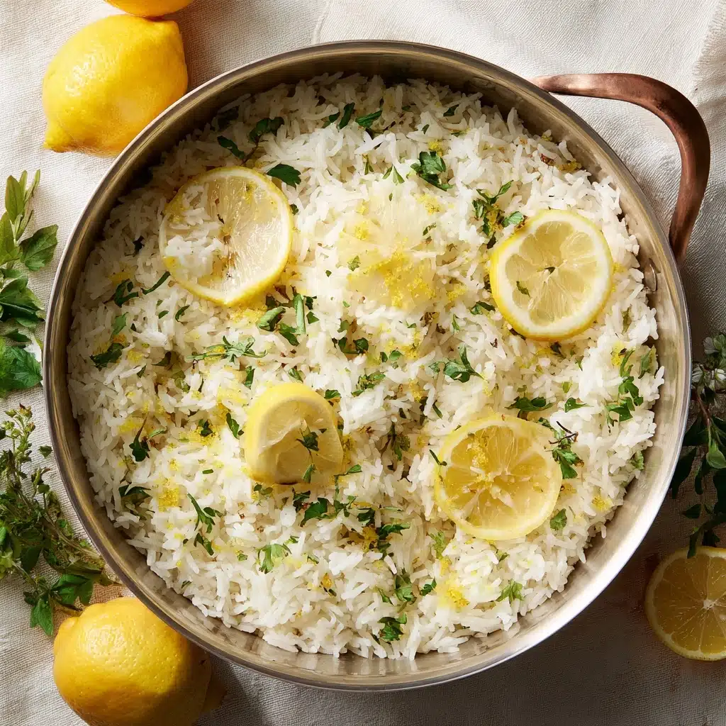 Greek Lemon Rice Recipe - Recipe Image