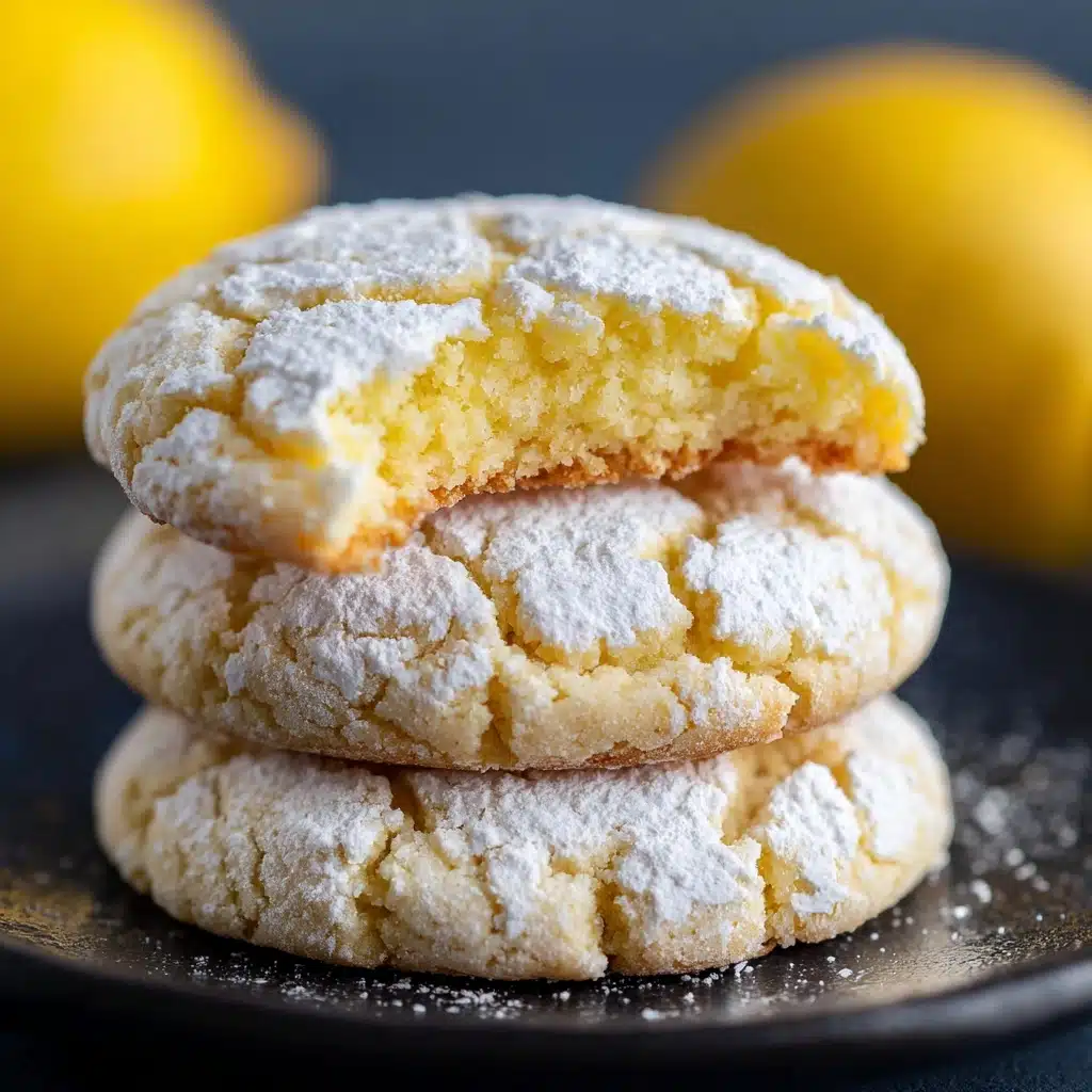 Lemon Cake Box Cookies Recipe - Recipe Image