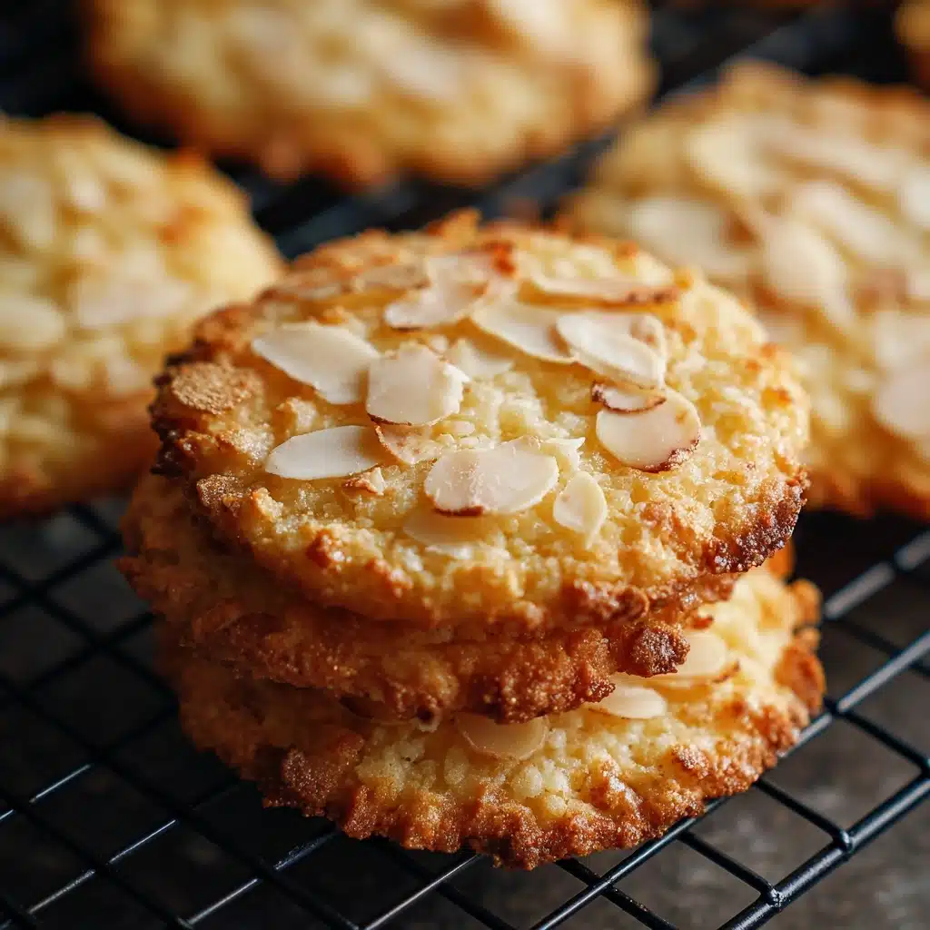 Crunchy Coconut-Almond Cookies Recipe - Recipe Image