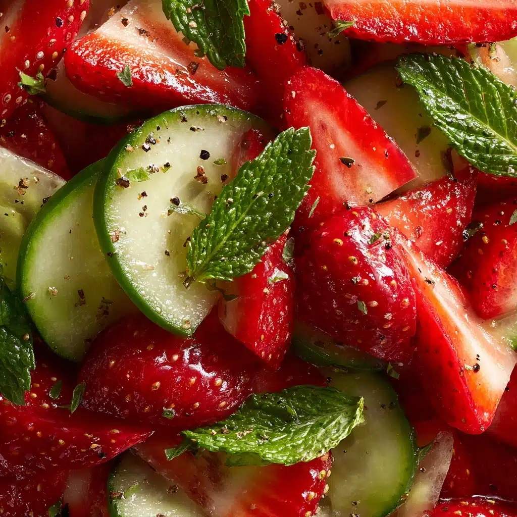 Strawberry Cucumber Salad Recipe - Recipe Image