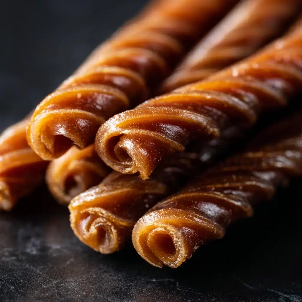 Caramel Straw with Pastel Noodles Recipe - Recipe Image