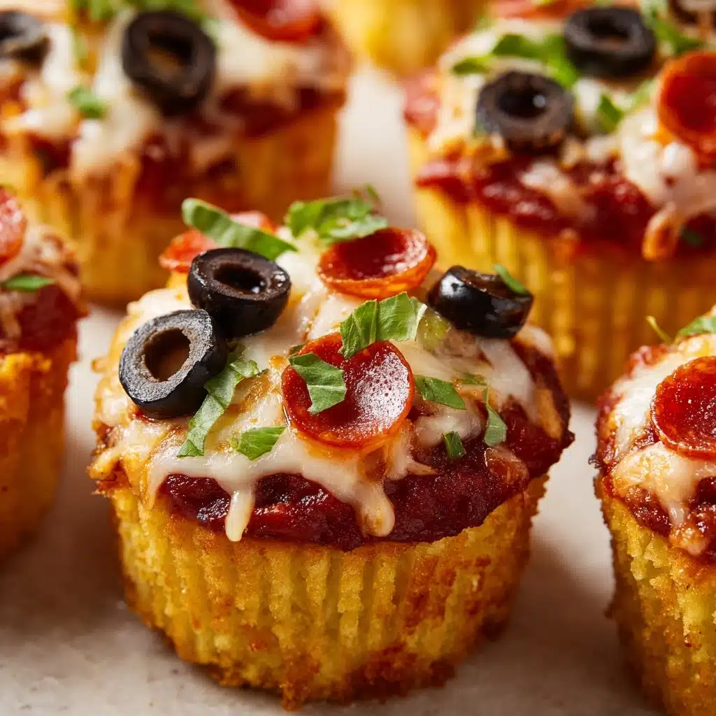 Pizza Cupcakes Recipe - Recipe Image