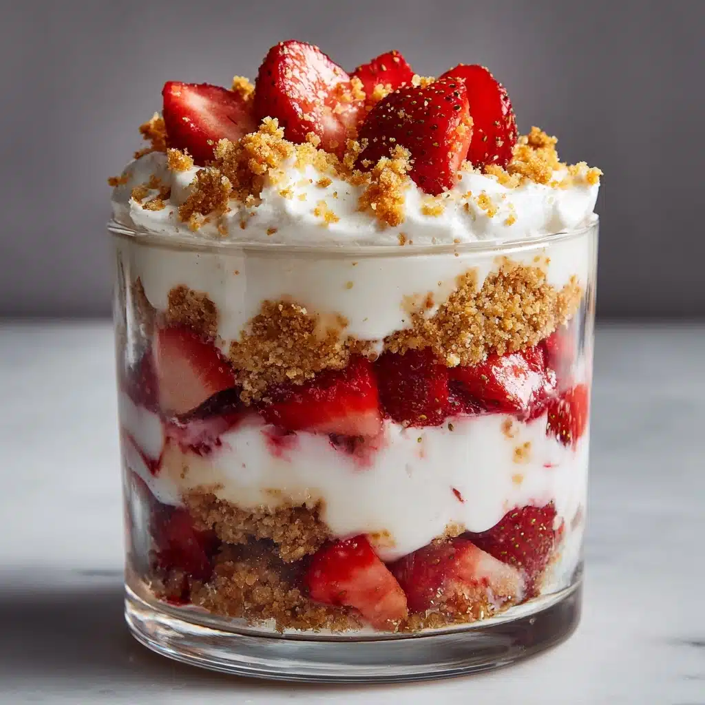 Strawberry Cheesecake Trifle Recipe - Recipe Image