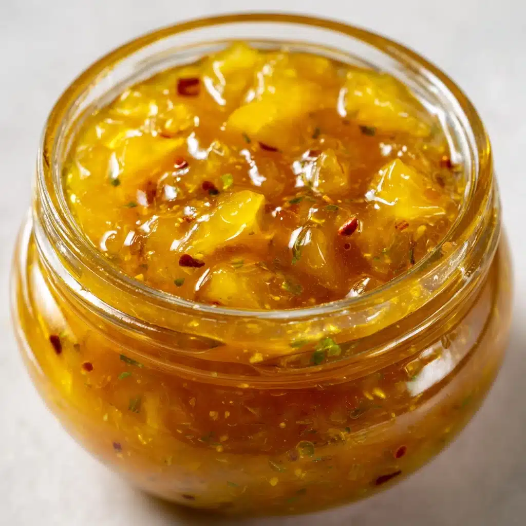 Pineapple-Cowboy Candy Pepper Jelly Recipe - Recipe Image