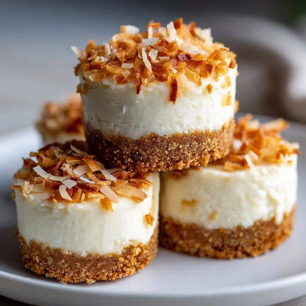 Coconut Pineapple Cheesecake Minis Recipe - Recipe Image