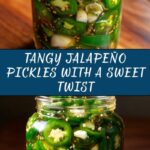 Bread and Butter Jalapeño Pickles Recipe