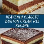 Classic Boston Cream Pie Recipe