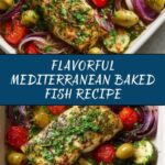 Mediterranean Baked Fish Recipe