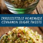Homemade Cinnamon Sugar Twists Recipe