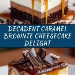 Caramel Brownie Cheesecake Recipe