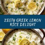 Greek Lemon Rice Recipe