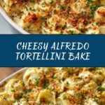 Alfredo Tortellini Bake Recipe