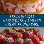 Strawberry Italian Cream Pound Cake Recipe