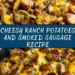 Cheesy Ranch Potatoes and Smoked Sausage Recipe