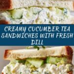 Creamy Cucumber Tea Sandwiches Recipe