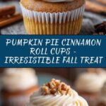 Pumpkin Pie Cinnamon Roll Cups Recipe