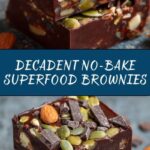 No-Bake Superfood Brownies Recipe