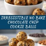 No Bake Chocolate Chip Cookie Balls Recipe