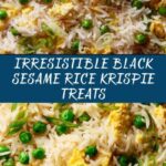 Black Sesame Rice Krispie Treats Recipe
