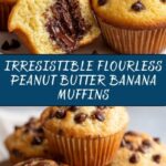 Flourless Peanut Butter Banana Muffins Recipe