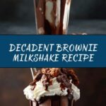Brownie Milkshake Recipe