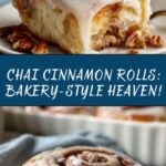 Bakery-Style Chai Cinnamon Rolls Recipe