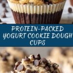 High-Protein Yogurt Cookie Dough Cups Recipe