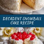 Old-Fashioned Snowball Cake Recipe