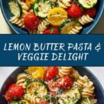 Lemon Butter Pasta & Veggies Recipe