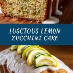 Lemon Zucchini Cake Recipe
