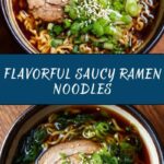 Easy Saucy Ramen Noodles Recipe