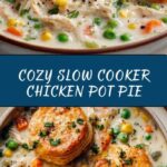 Easy Slow Cooker Chicken Pot Pie Recipe