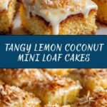 Mini Lemon Coconut Loaf Cakes Recipe
