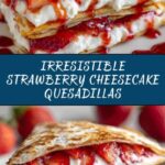Decadent Strawberry Cheesecake Quesadillas Recipe