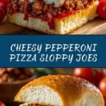 Pepperoni Pizza Sloppy Joes Recipe
