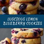 Greek Yogurt Lemon Blueberry Cookies Recipe