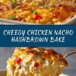 Creamy Chicken Nacho Hashbrown Bake Recipe