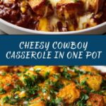 Cheesy One Pot Cowboy Casserole Recipe